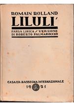Lilulì Farsa lirita