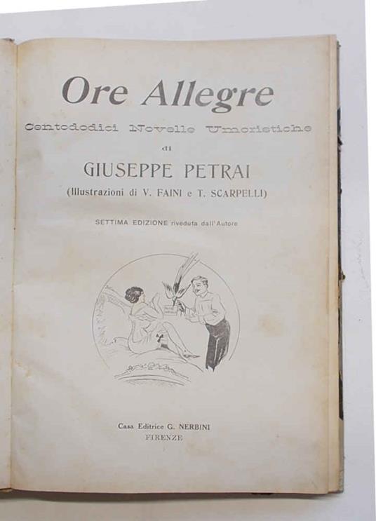 Ore allegre. Centododici Novelle Umoristiche - Giuseppe Petralia - copertina