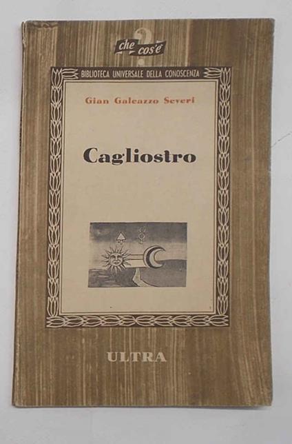 Cagliostro - copertina