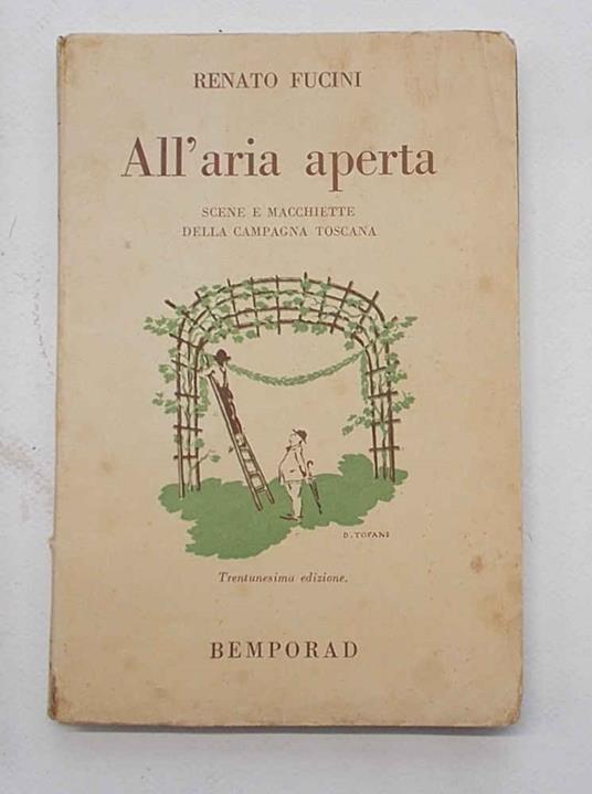 All'aria aperta. Scene e macchiette della campagna toscana - copertina