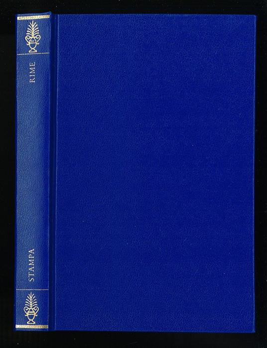 Rime - Gaspara Stampa - copertina