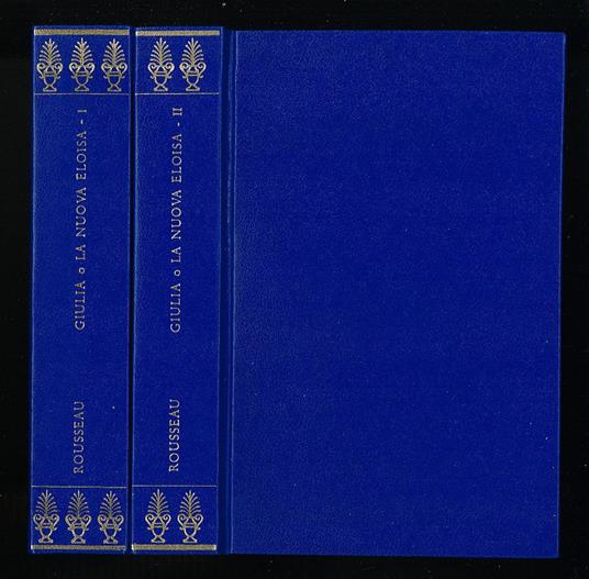 Giulia o la nuova Eloisa - Jean-Jacques Rousseau - copertina