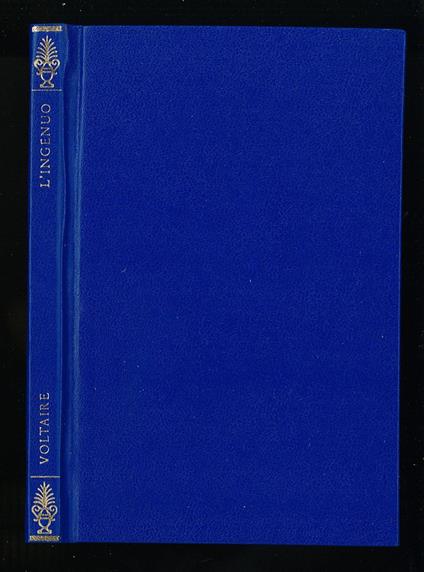 L' ingenuo e cosi santa - Voltaire - copertina
