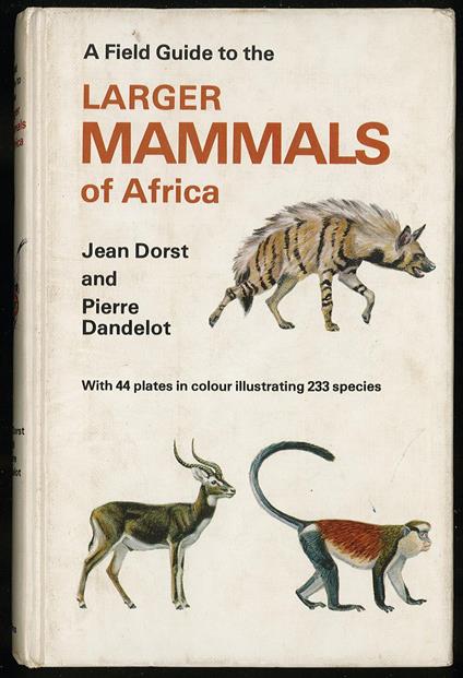A field guide to the Larger Mammals of Africa - copertina