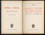 Dal discorso al direttorio nazionale del P.N.F del 3 gennaio 1942 alla liberazione di Mussolini