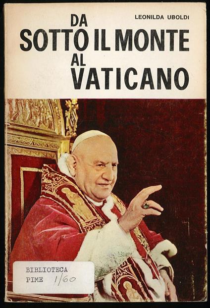 Da sotto il monte al Vaticano - copertina