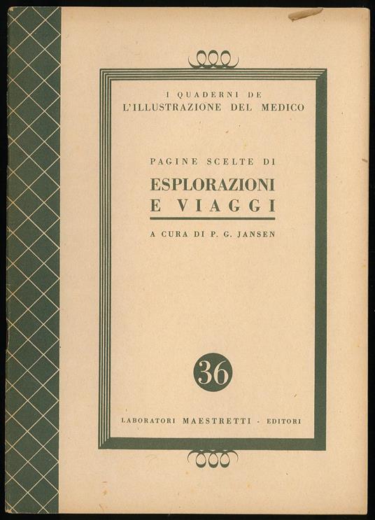 Pagine scelte di esplorazioni e viaggi - copertina