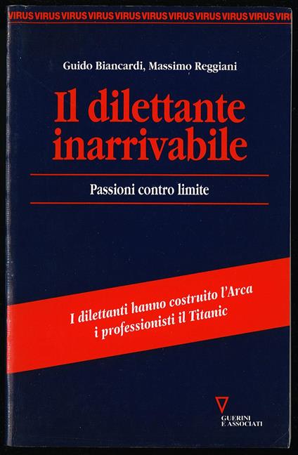 Il dilettante inarrivabile - copertina