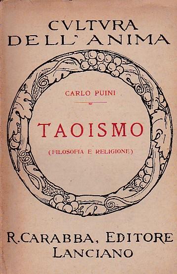 Taoismo (filosofia e religione) - Carlo Puini - copertina