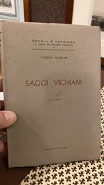 Saggi vichiani. Serie Prima
