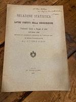 Relazione Statistica dei lavori compiuti nella circoscrizione del tribunale Civile e Penale di Asti nell' anno 1896 esposta in Assemblea Generale il 7 gennaio 1897 dal Sostituto Procuratore del Re