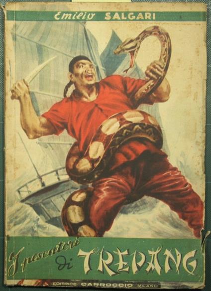 I pescatori di Trepang - Emilio Salgari - copertina