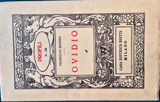 Ovidio - Ferruccio Bertini - copertina