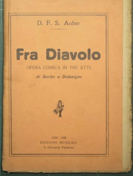 Fra Diavolo - copertina