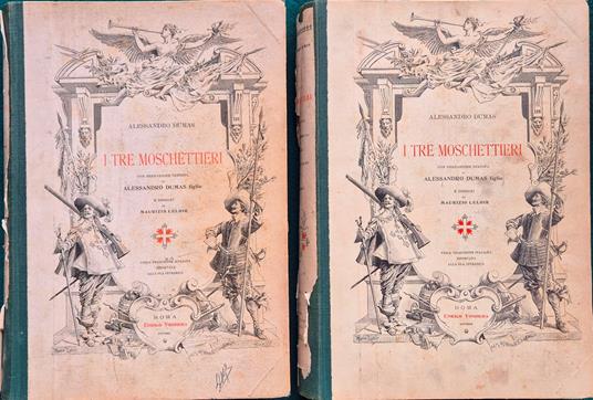 I tre moschettieri - Alessandro Suma - copertina