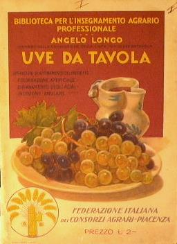 Le uve da tavola - Angelo Longo - copertina