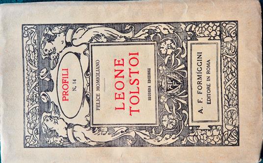Leone Tolstoi - copertina