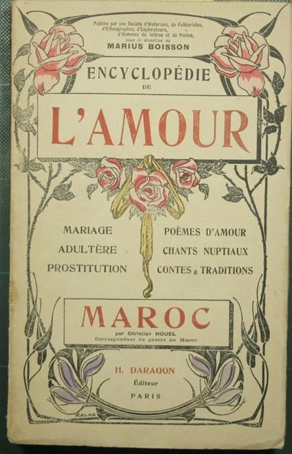 Encyclopedie de l'amour - Maroc - copertina