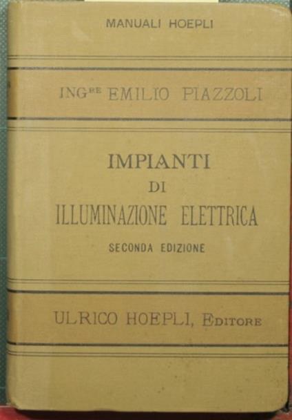 Impianti di illuminazione elettrica - copertina