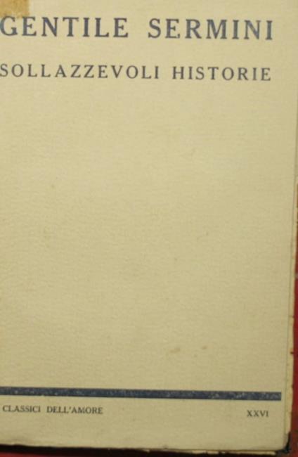 Sollazzevoli historie - copertina