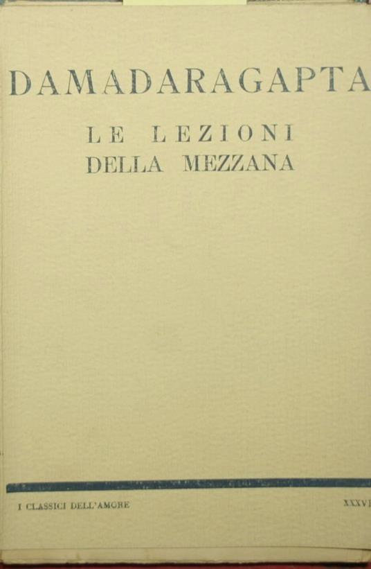 Le lezioni della mezzana - copertina