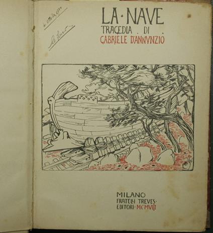 nave - Gabriele D'Annunzio - copertina