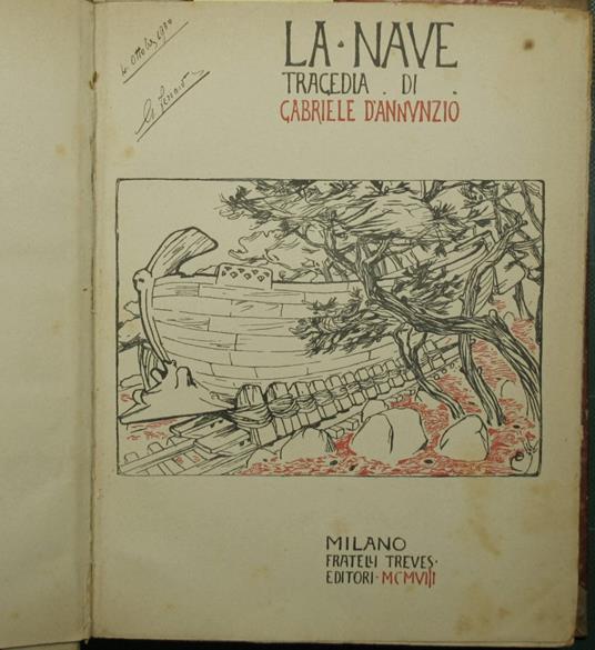 nave - Gabriele D'Annunzio - copertina