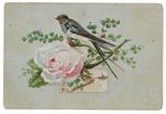 La LAGO MAGGIORE: Cartoncino / souvenir vintage. Cromolitografia mm 120x82