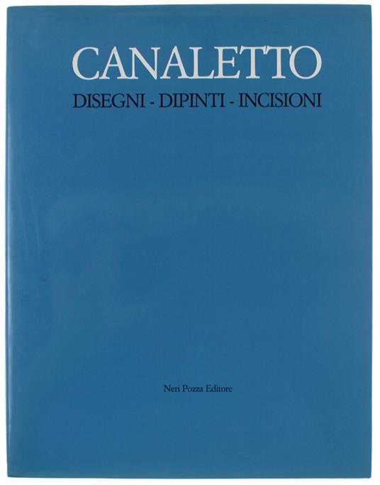CANALETTO. DISEGNI - Alessandro Bettagno - copertina