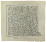 PASSO DI SPLUGA. Foglio 6 della Carta Topografica del Regno d'Italia e del territorio limitrofo, alla scala di 1:100.000.  cm 57,5x52