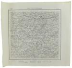 MONTE CEVEDALE. Foglio 9 della Carta d'Italia, scala di 1:100.000, cm 57,5x52