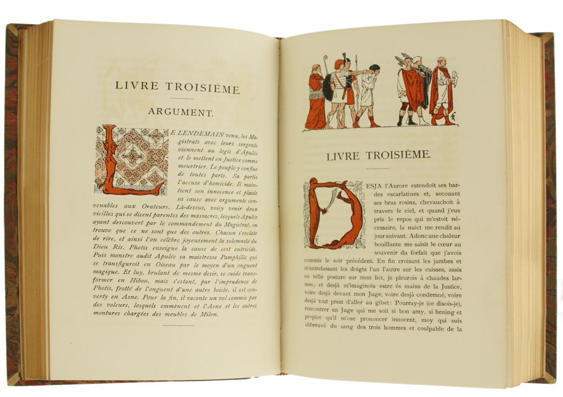 Les METAMORPHOSES OU L'ASNE D'OR. Traduction française de Jean de Montlyard.