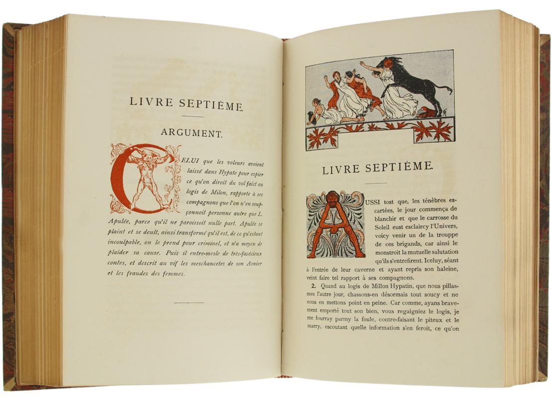 Les METAMORPHOSES OU L'ASNE D'OR. Traduction française de Jean de Montlyard.