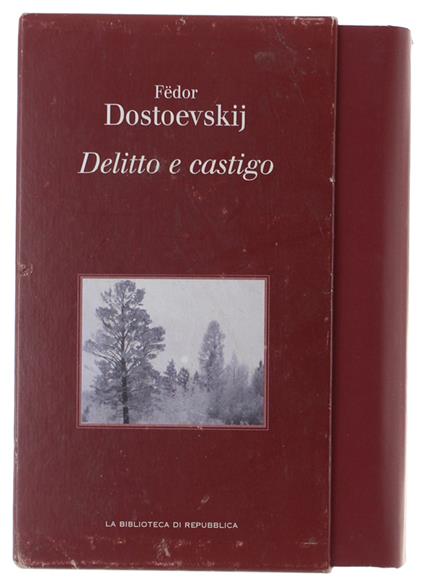 DELITTO E CASTIGO. A cura di Cesare G.De Michelis. - copertina