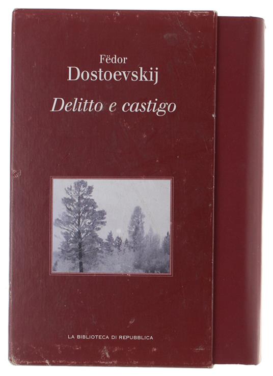DELITTO E CASTIGO. A cura di Cesare G.De Michelis. - copertina