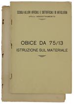 OBICE DA 75/13: Istruzione sul materiale + tavole (2 volumi)