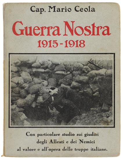GUERRA NOSTRA 1915 - copertina