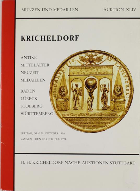 MUNZEN UND MEDAILLEN. Auktion XLIV - copertina