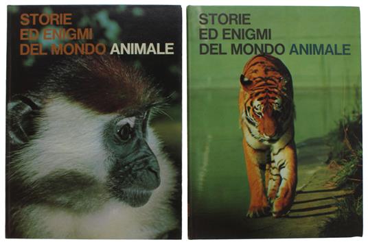 STORIE ED ENIGMI DEL MONDO ANIMALE. - copertina