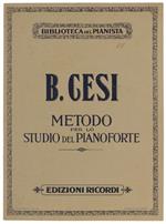 METODO PER LO STUDIO DEL PIANOFORTE. Fascicolo VI: Articolazione del polso.