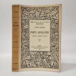 Poeti apollinei. Sofocle. Euripide. Orazio