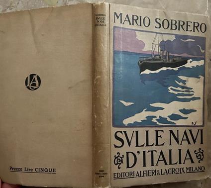 Sulle Navi D'Italia - Maurizio Sobrero - copertina