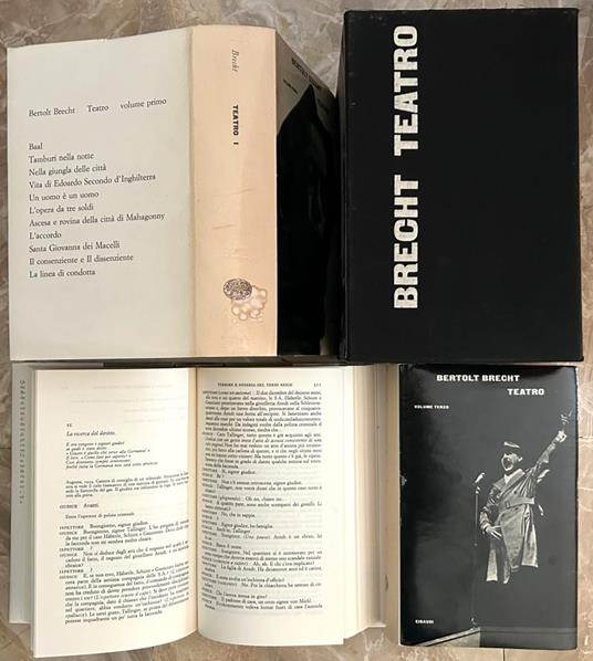 Teatro - Bertolt Brecht - copertina