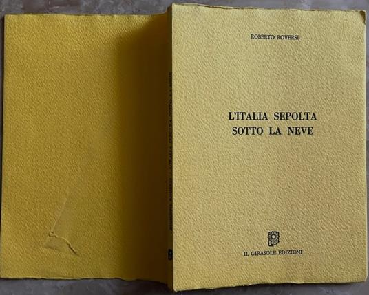 L' Italia Sepolta Sotto La Neve - Roberto Roversi - copertina