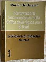 Interpretazione Fenomenologica Della Critica Della Ragion Pura Di Kant