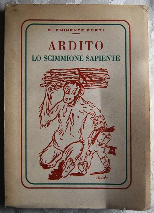 Ardito. Lo Scimmione Sapiente - copertina