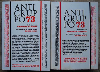 Antigruppo 73 - copertina