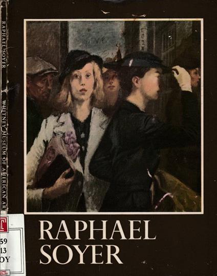 Raphael Soyer - Lloyd Goodrich - copertina