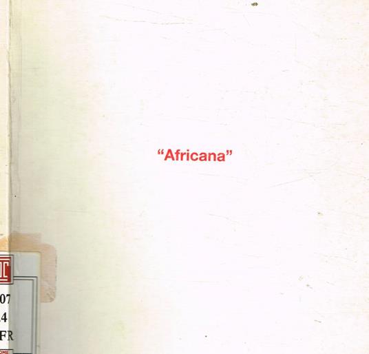 Africana - copertina