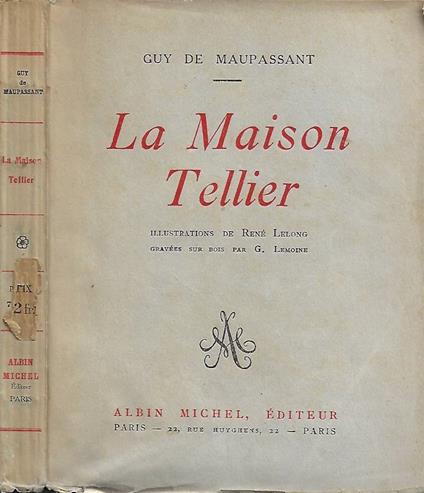 La Maison Tellier - Guy de Maupassant - copertina